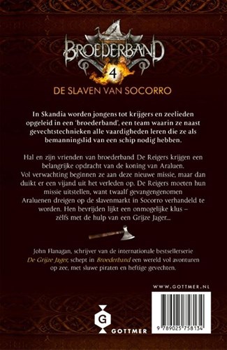 Gottmer Broederband livre Les esclaves de Socorro 10+ aventure-2