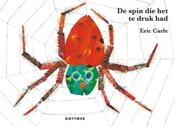 Gottmer kartonboek De spin die het te druk had 3 plus