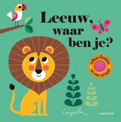 Gottmer livre à rabats carton Lion, où es-tu ? livre tout-petit 2+