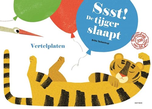 Gottmer vertelplaten tijger prentenboek 3+ interactief voorlezen