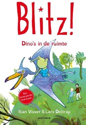 Gottmer kinderboek avontuur Blitz 5 dino's ruimte 8 jaar leesplezier