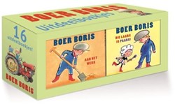 Gottmer Boer Boris kartonnen uitdeelboekjes set 4x4 voor kinderen