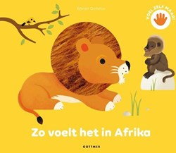 Gottmer voelboek Afrika dieren en texturen voor peuters 2+