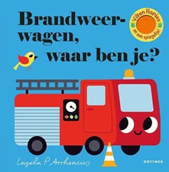 Gottmer livre à rabats camion de pompiers livre cartonné bébé 2+ éducatif