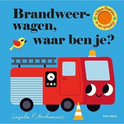 Gottmer Flapjesboek: Brandweerwagen, waar ben je (karton). 2+