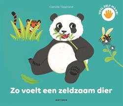 Gottmer voelboek zeldzame dieren - interactief kartonboek voor kinderen