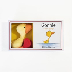 Gottmer Gonnie - livre pour tout-petits avec peluche Gonnie cadeau