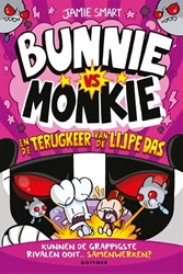 Gottmer roman graphique Bunnie vs Monkie et le retour du Blaireau Fou 8 plus