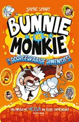 NL - Gottmer kinderboek Bunnie vs Monkie graphic novel avontuur 8+