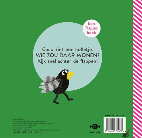 Gottmer livre à rabats Coco dans la forêt - livre interactif pour tout-petits-2