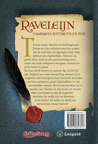 Kinderboeken livre fantastique Raveleijn aventure magique Efteling-2