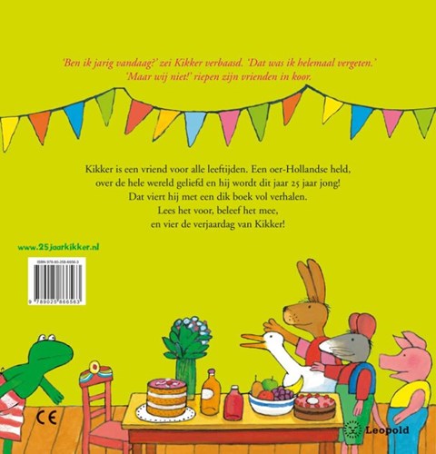 Leopold livre pour enfants Le joyeux livre à lire de Kikker 4+ couverture rigide-2