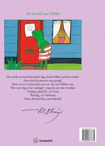 Leopold Kikker prentenboek verjaardag bijzonder dag 4+ hardcover-2