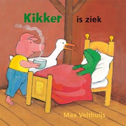 Leopold Kikker livre cartonné - Kikker est malade pour tout-petits 2+
