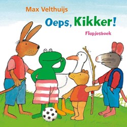 Leopold flapjesboek Kikker en vriendjes kartonboek peuters 2+