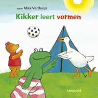 Leopold Kikker educatief vormenboek voor peuters en kleuters 3+