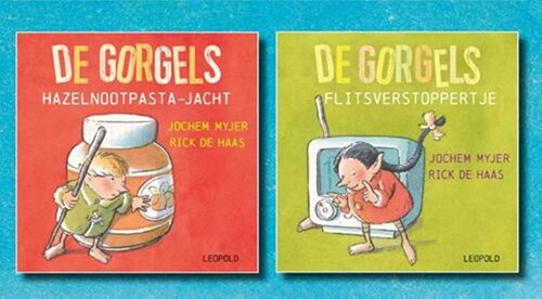 Leopold Les Gorgels livrets à distribuer livres cartonnés anniversaire