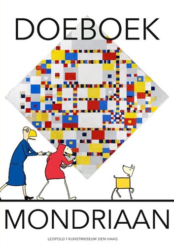 Leopold livre d’activités artistique Mondriaan 8+ dessin et coloriage créatif