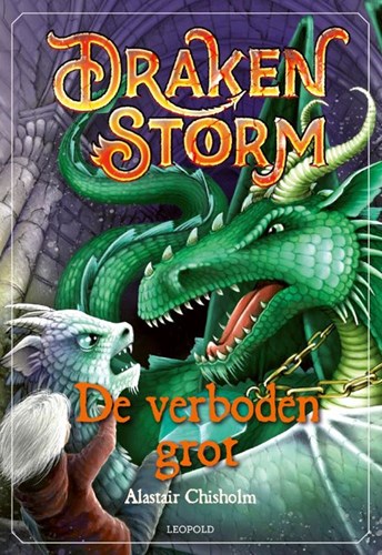 Leopold Drakenstorm fantasy kinderboek De verboden grot 8+ draken