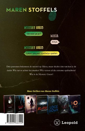 Leopold jeugdthriller Mystery Guest spannend boek 13+ Maren Stoffels-2