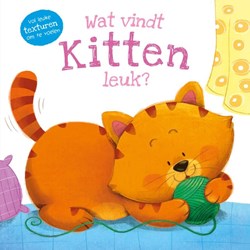 Rebo livre à toucher chaton - livre interactif avec textures