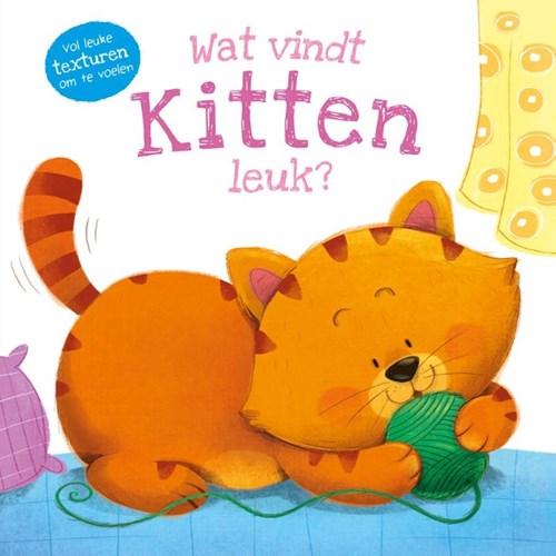 Rebo livre à toucher chaton - livre interactif avec textures