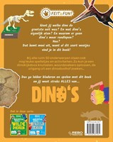 Rebo Dinosauriërs Feit & Fun boek met spelletjes en weetjes 7+-2