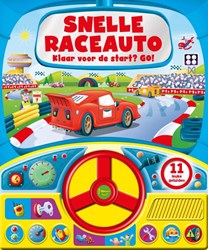 Livre sonore voiture de course rapide livre interactif pour enfants avec sons