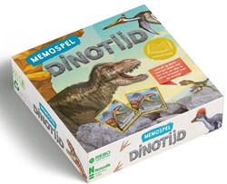 Rebo jeu de mémoire Dinotijd - jeu éducatif de dinosaures avec livre