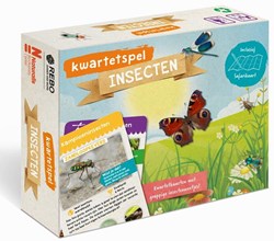 Rebo Insectenboek en kwartetspel - Educatief speelgoed voor kinderen