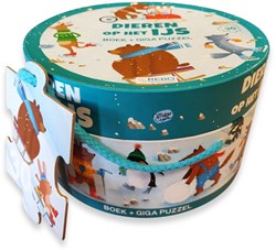 Rebo livre puzzle animaux - animaux sur la glace - livre avec puzzle 3+