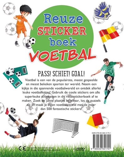 Rebo livre de stickers football - plaisir du football avec stickers et activités-2
