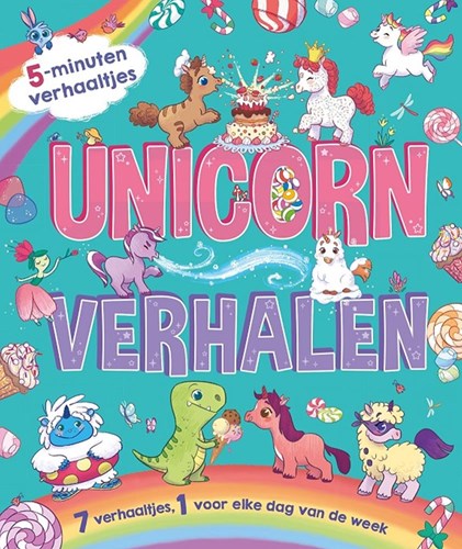 Rebo Unicorn verhalen kinderboek - 5 minuten verhaaltjes voorlezen