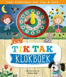 Rebo klokboek Cas & Cato - leer klokkijken voor kinderen