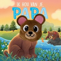 Rebo livre marionnette bébé livre J'aime mon papa interactif