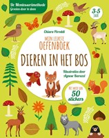 Rebo animaux cahier d'exercices Montessori - livre d'apprentissage avec autocollants 3+ animaux de la forêt
