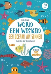 Rebo livre de mathématiques Océan des Sommes - jeu éducatif avec autocollants 7+