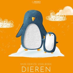 Rebo livre à toucher animaux - livre bébé interactif avec textures