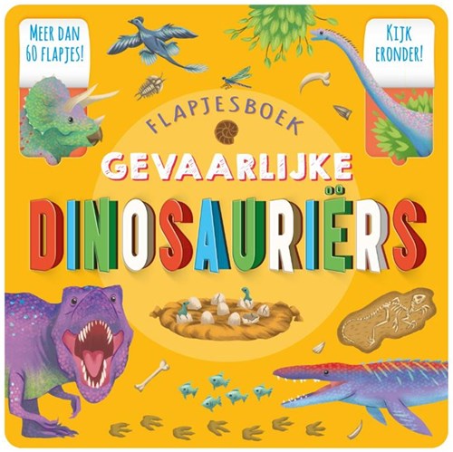 Rebo livre à rabats dinosaures dangereux livre interactif pour enfants
