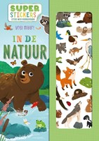 Rebo livre d'autocollants Superstickers Dans la nature avec autocollants réutilisables