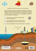 Rebo livre d'activités géologie avec autocollants pour enfants 8+ science-2