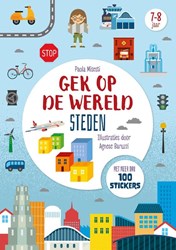 Rebo livre d'autocollants villes livre-jeu éducatif pour enfants