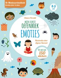 Livre d'activités émotions autocollants Montessori dès 4 ans