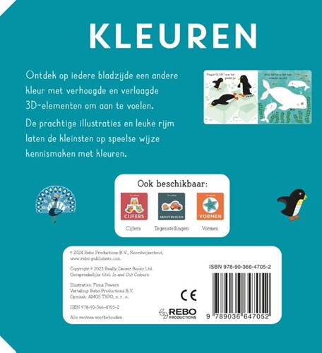 Livre tactile 3D couleurs livre bébé interactif avec éléments à toucher-2