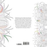 Rebo livre de coloriage mandalas de fleurs pour adultes détente créativité-2