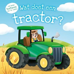 Rebo livre à toucher tracteur bébé avec textures et illustrations
