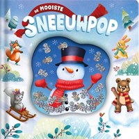 Rebo bonhomme de neige globe à paillettes livre illustré hiver 3+