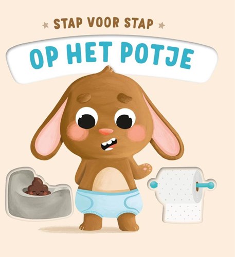 Rebo livre cartonné livre pour tout-petits Pot sur le pot étape par étape Nijntje