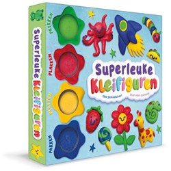 Rebo coffret pâte à modeler avec livre - créer des figurines créatives