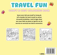 Rebo livre de coloriage Travel fun Comfy & Cosy plaisir créatif relaxant-2